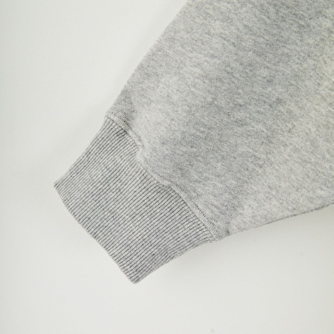 X-girl [エックスガール] フェイスボックスパッチ ジップアップスウェットフーディ [105253012005] ASH