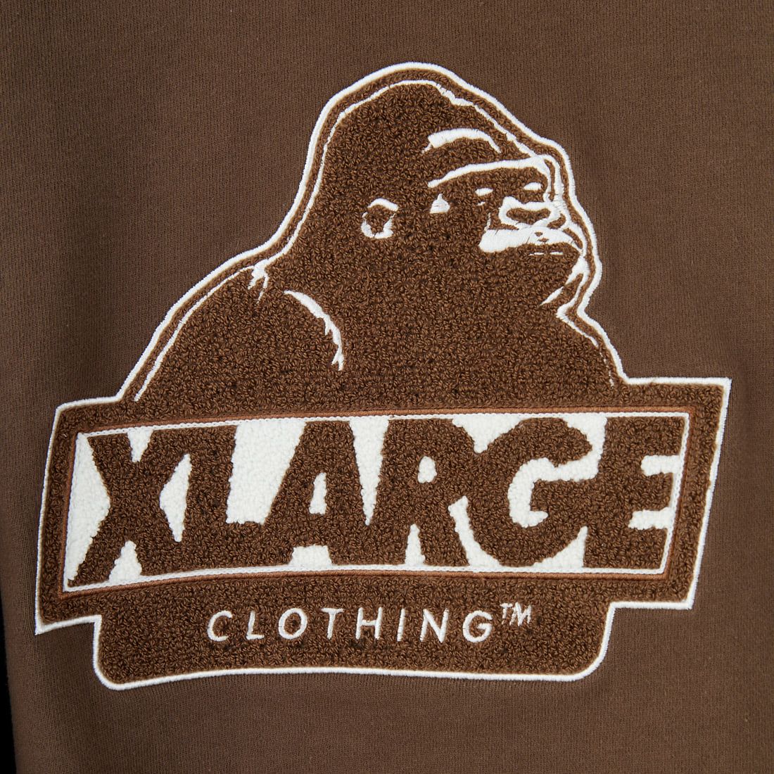 XLARGE [エクストララージ] スランテッドOG フーデッドスウェット [101253012003] BROWN