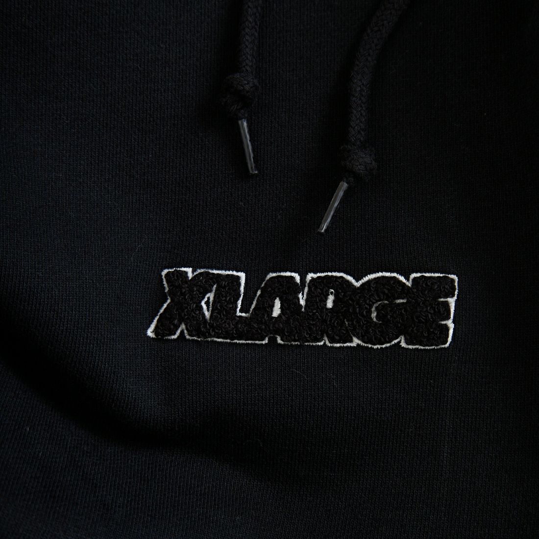 XLARGE [エクストララージ] スランテッドOG フーデッドスウェット [101253012003] BLACK