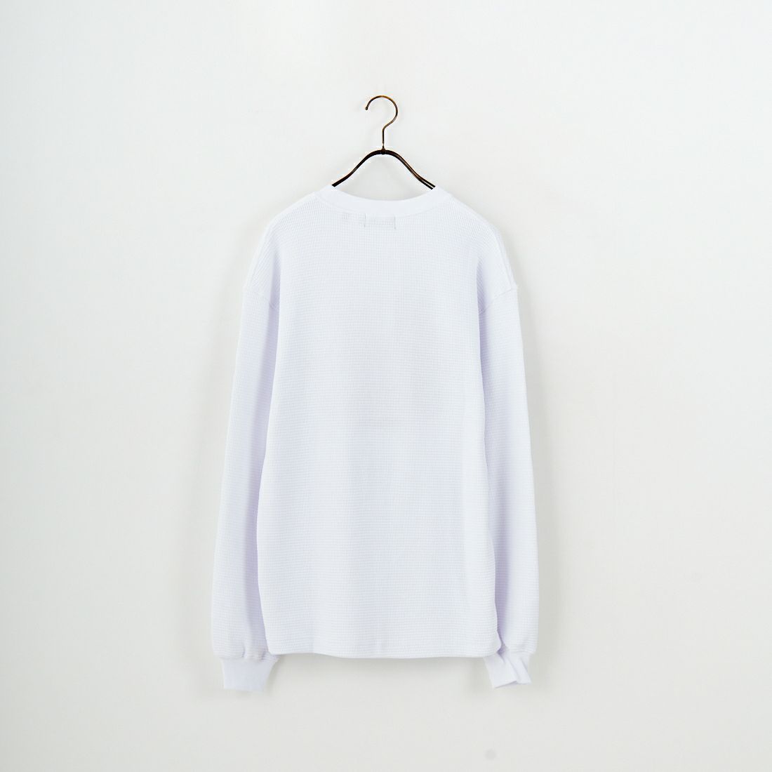 XLARGE [エクストララージ] オールドイングリッシュ サーマルロングスリーブTシャツ [101253013002] WHITE