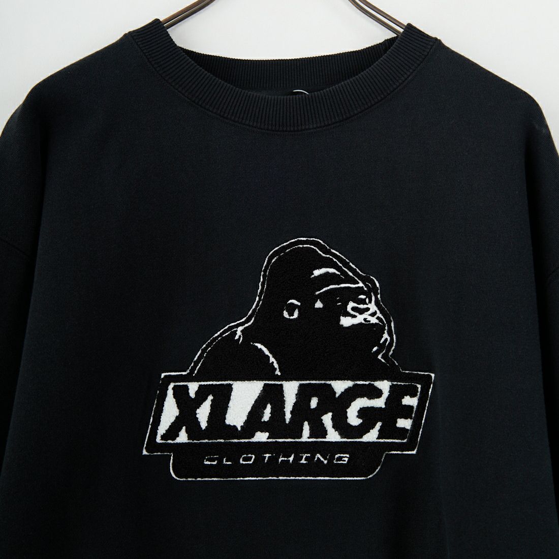 XLARGE [エクストララージ] オールドOG クルーネックスウェット [101253012002] BLACK