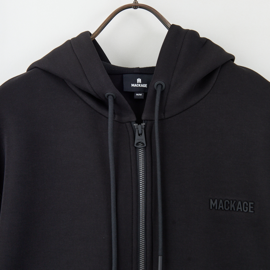 MACKAGE [マッカージュ] KRYSTOS ジップアップパーカー [10752707] BLACK