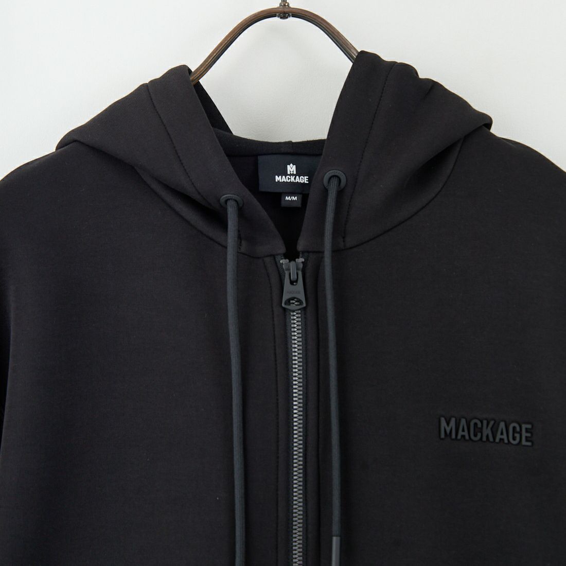 MACKAGE [マッカージュ] KRYSTOS ジップアップパーカー [10752707] BLACK