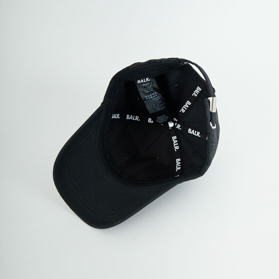 BALR. [ボーラー] Q-シリーズ クラシックキャップ [B61101102] JET BLACK