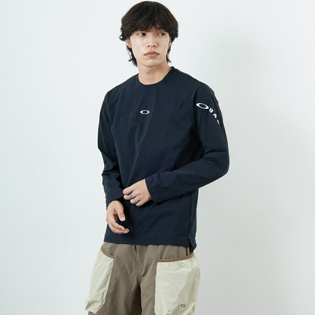 02E BLACKO&&モデル身長：179cm 着用サイズ：M&&