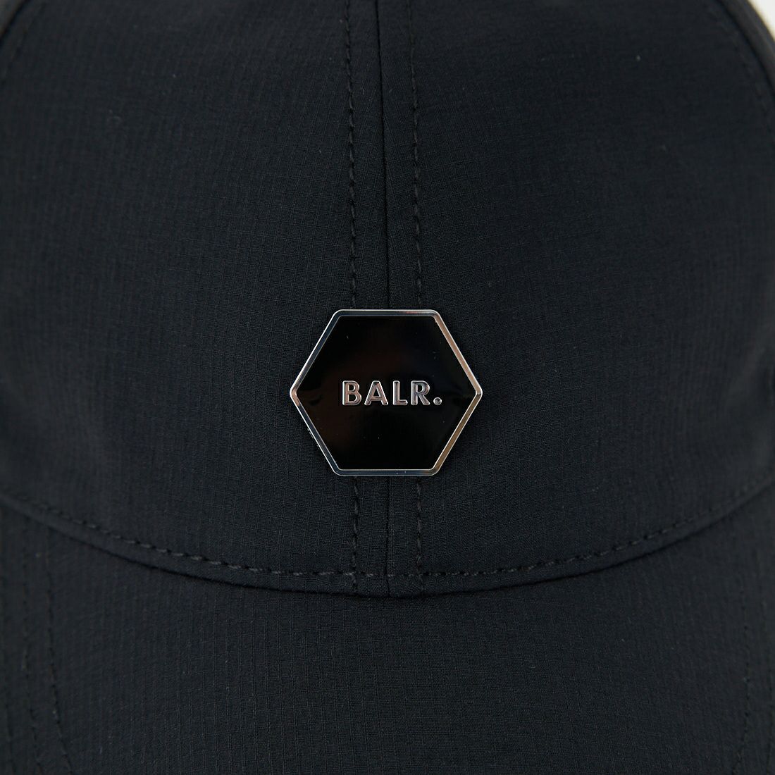 BALR. [ボーラー] HEXシリーズ リップストップキャップ [B61101092] JET BLACK