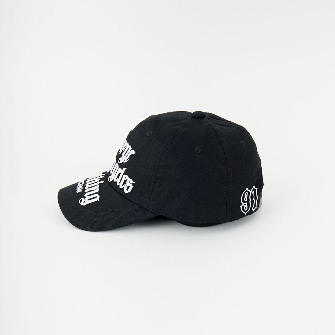 XLARGE [エクストララージ] オールドイングリッシュ 6パネルキャップ [101253051008] BLACK