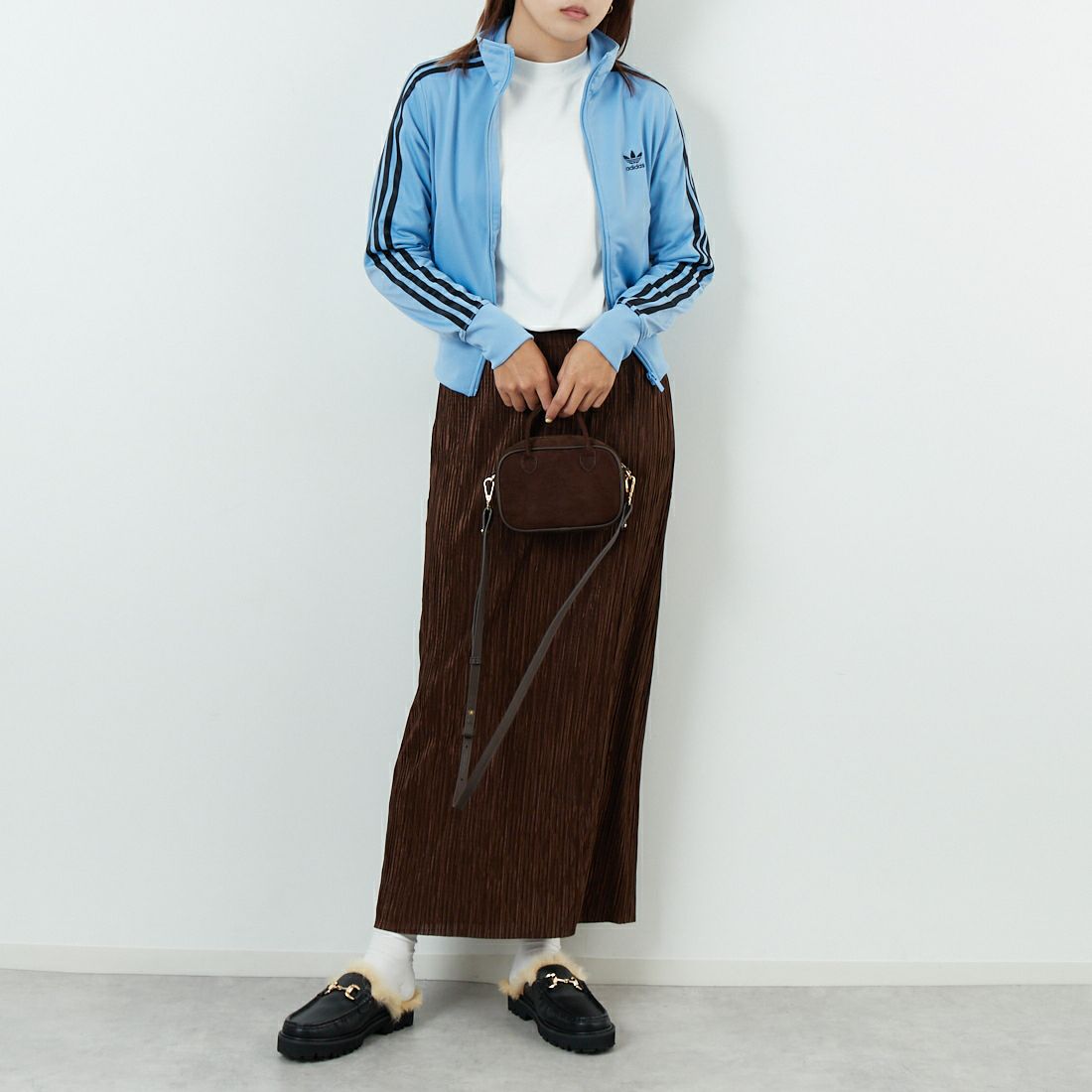 adidas Originals [アディダス オリジナルス] ファイヤーバード トラックトップ [HAJ87] JX7869 &&モデル身長：167cm 着用サイズ：M&&