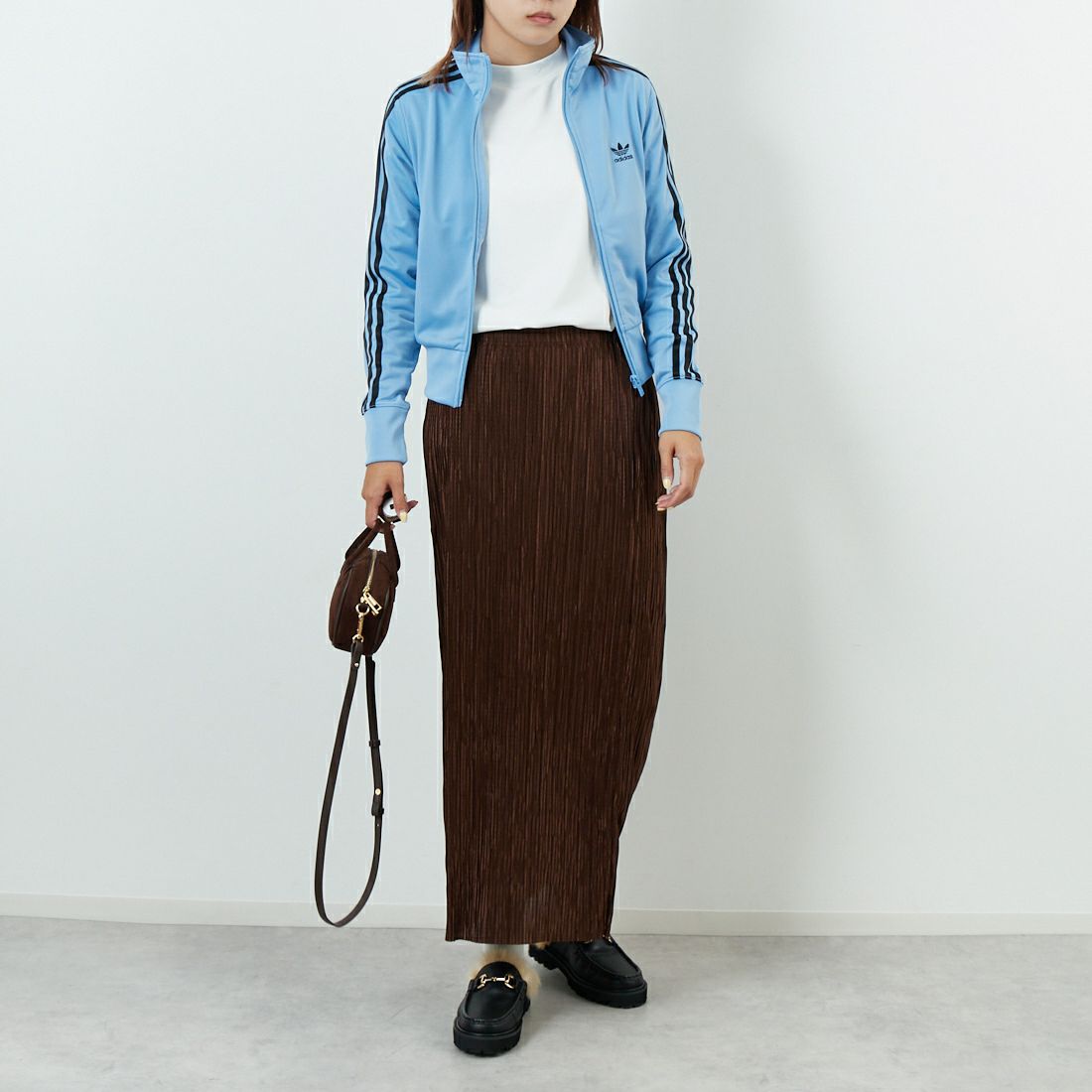 adidas Originals [アディダス オリジナルス] ファイヤーバード トラックトップ [HAJ87] JX7869 &&モデル身長：167cm 着用サイズ：M&&