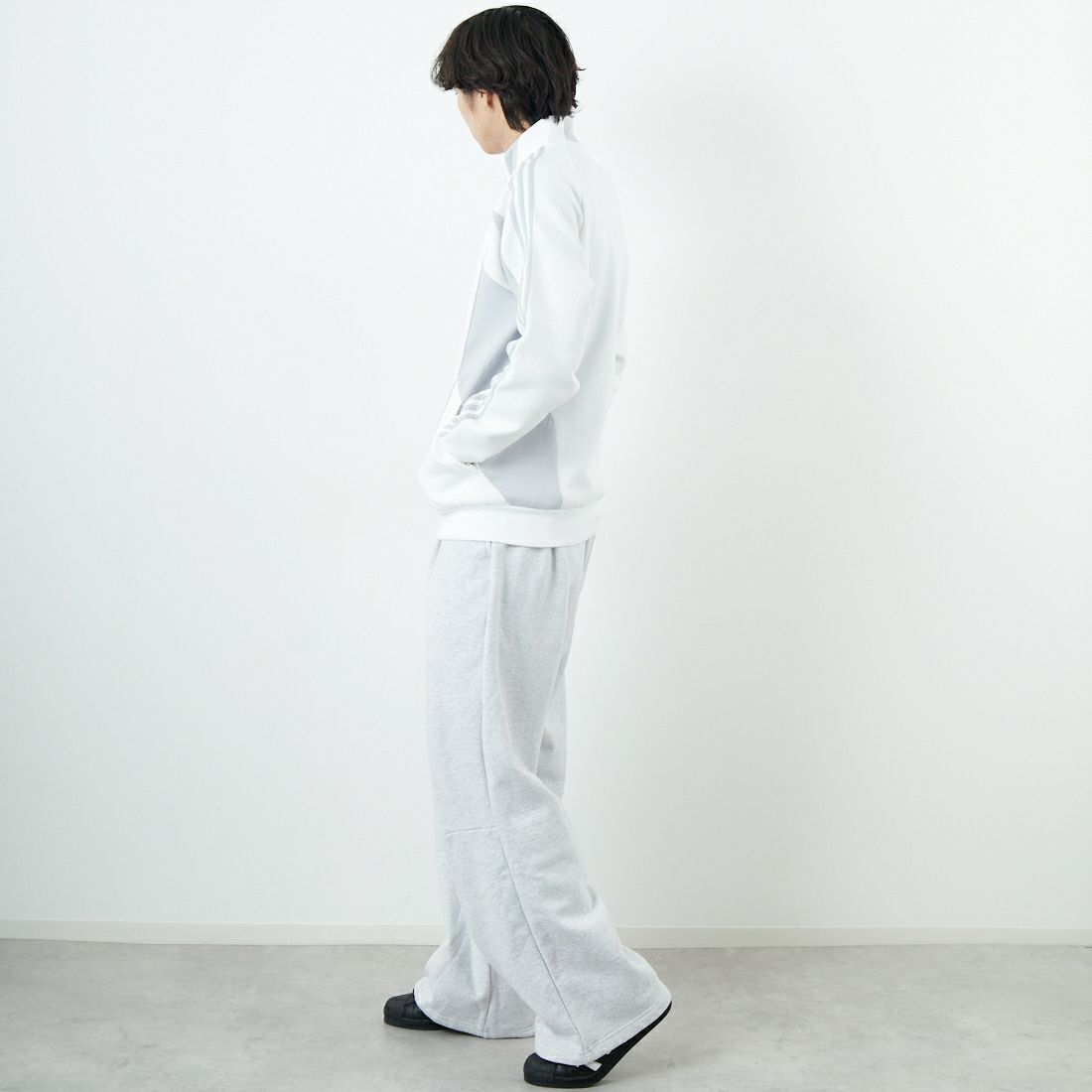 adidas Originals [アディダス オリジナルス] レアル･マドリード URBAN PURISTトラックトップ [KKW88] JN3069 &&モデル身長：179cm 着用サイズ：L&&