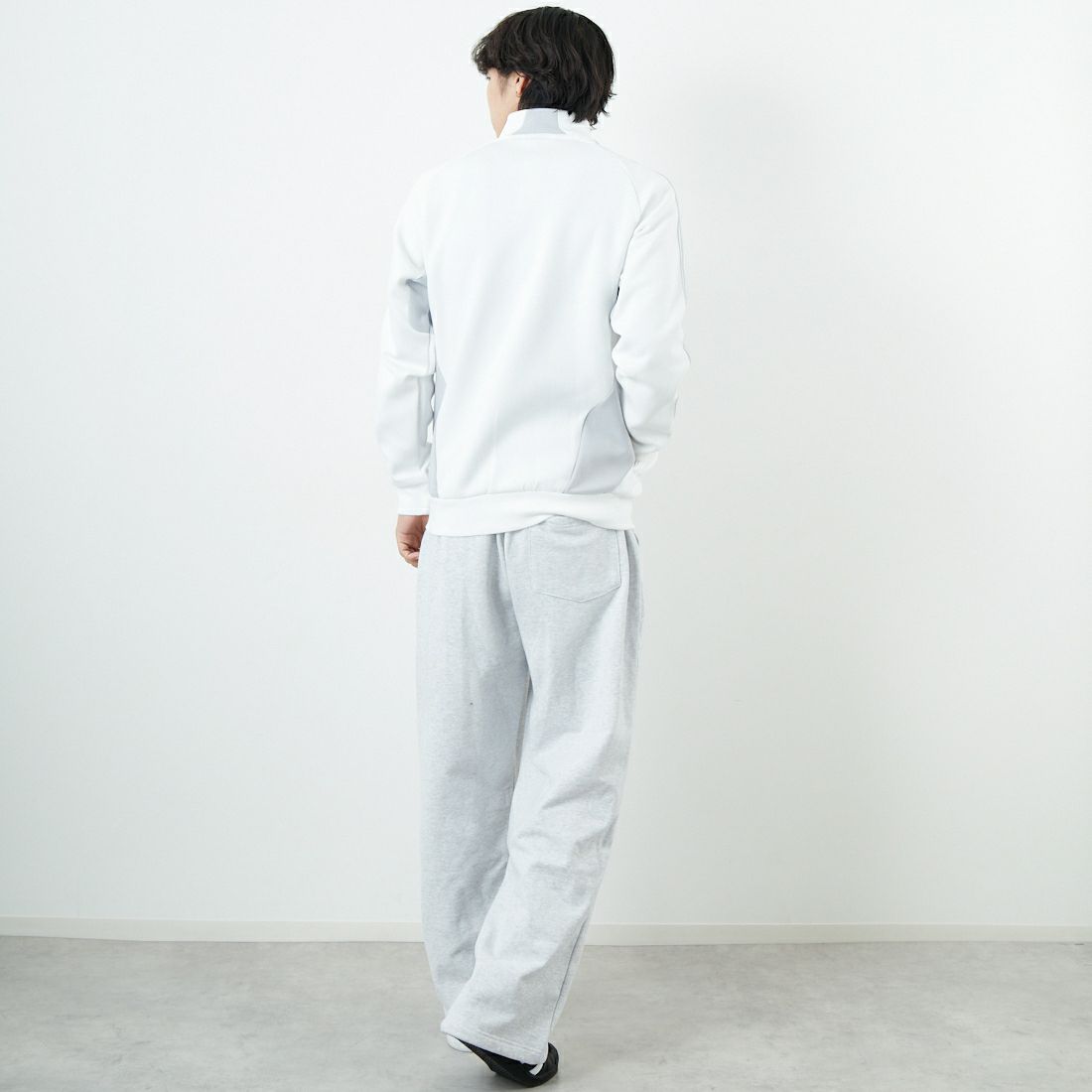 adidas Originals [アディダス オリジナルス] レアル･マドリード URBAN PURISTトラックトップ [KKW88] JN3069 &&モデル身長：179cm 着用サイズ：L&&