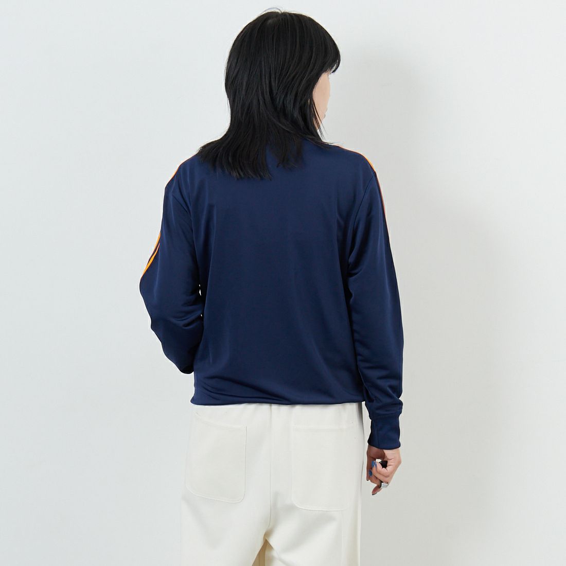 adidas Originals [アディダス オリジナルス] ファイヤーバード ルーズトラックトップ [KPT06] JW1247 &&モデル身長：167cm 着用サイズ：M&&