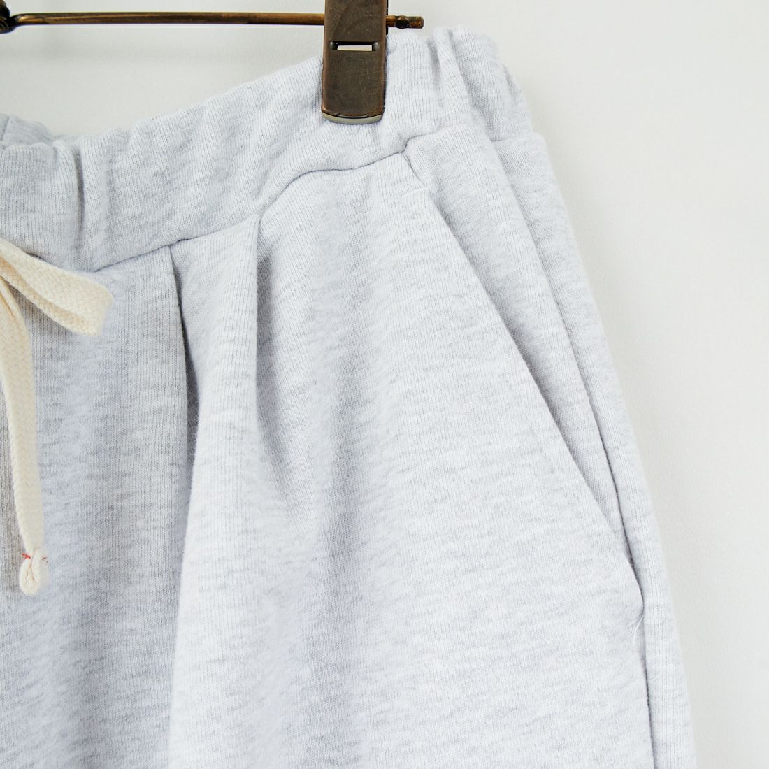 Jeans Factory Clothes [ジーンズファクトリークローズ] ピグメント ヘビー裏毛 バレルスウェットパンツ [2523-466IN] ASH