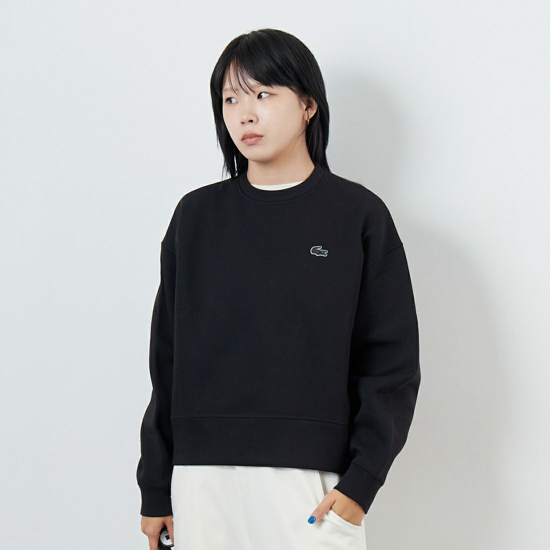 031 BLACK&&モデル身長：167cm 着用サイズ：36&&