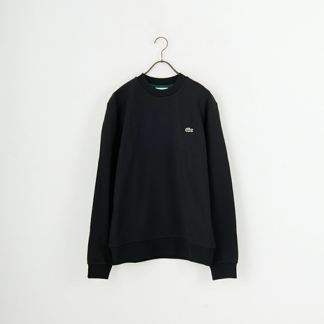 LACOSTE [ラコステ] エッセンシャルクルーネックスウェット [SH9801] 031 BLACK