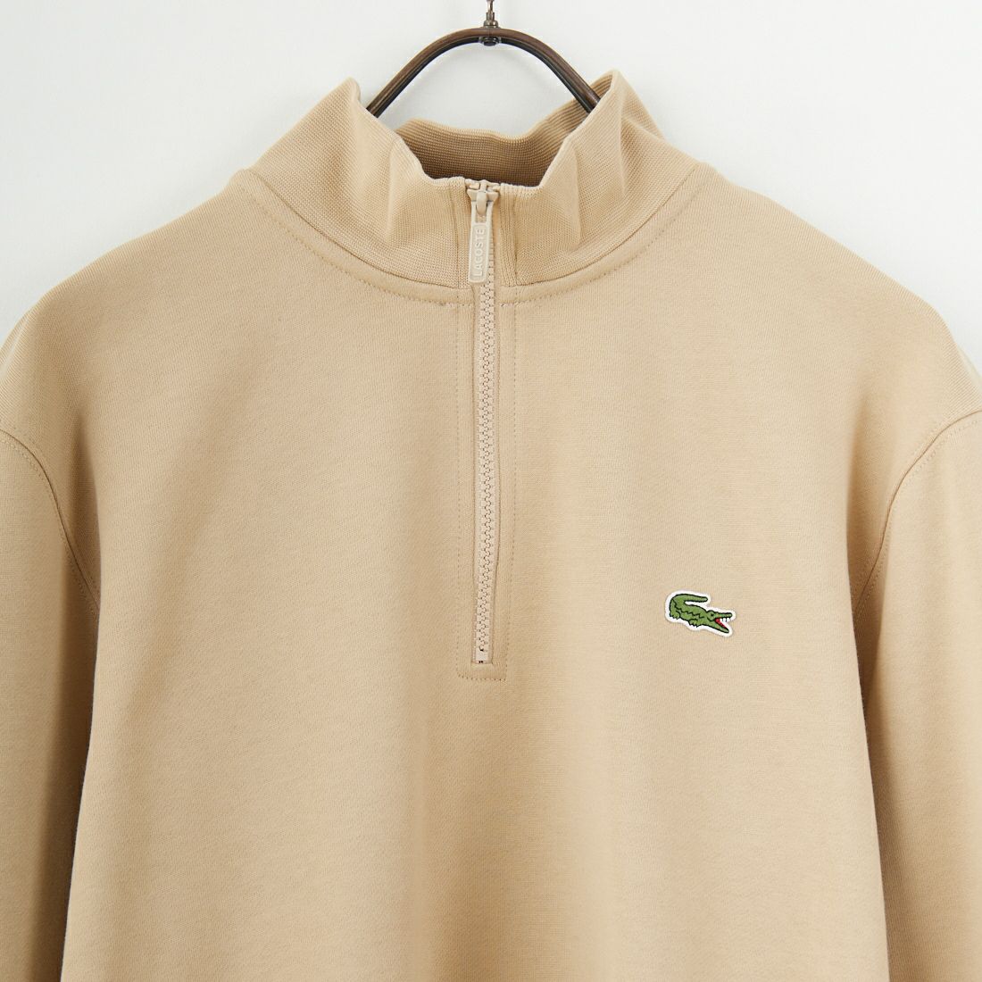 LACOSTE [ラコステ] ハイネックハーフジップスウェット [SH9774] 02S VIENNE