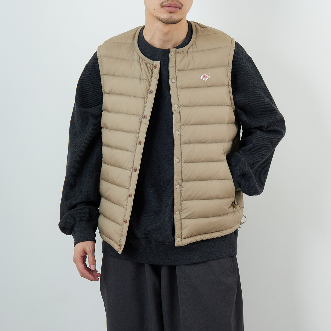 SAND BEIGE&&モデル身長：168cm 着用サイズ：M&&