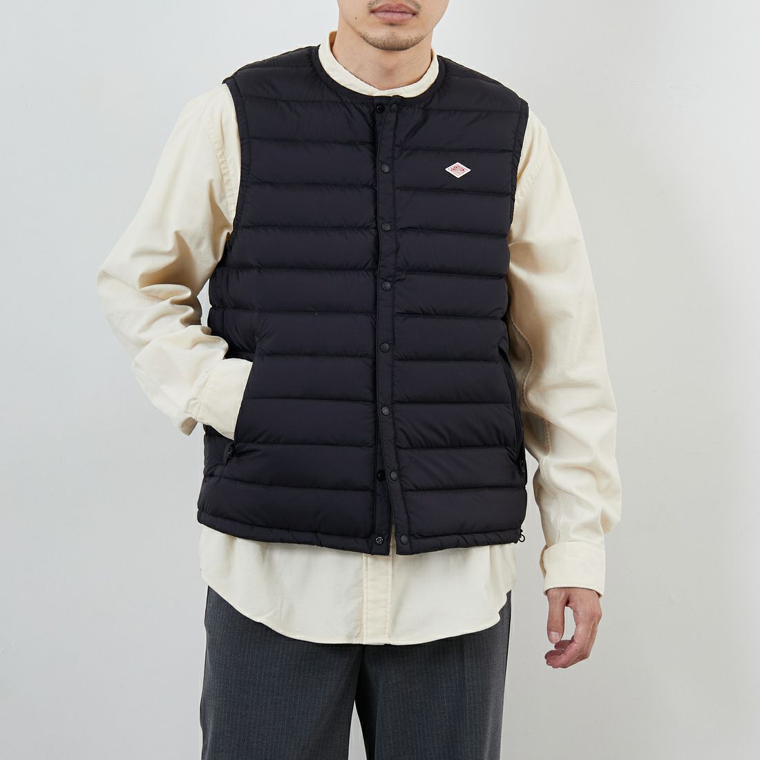 BLACK&&モデル身長：168cm 着用サイズ：M&&