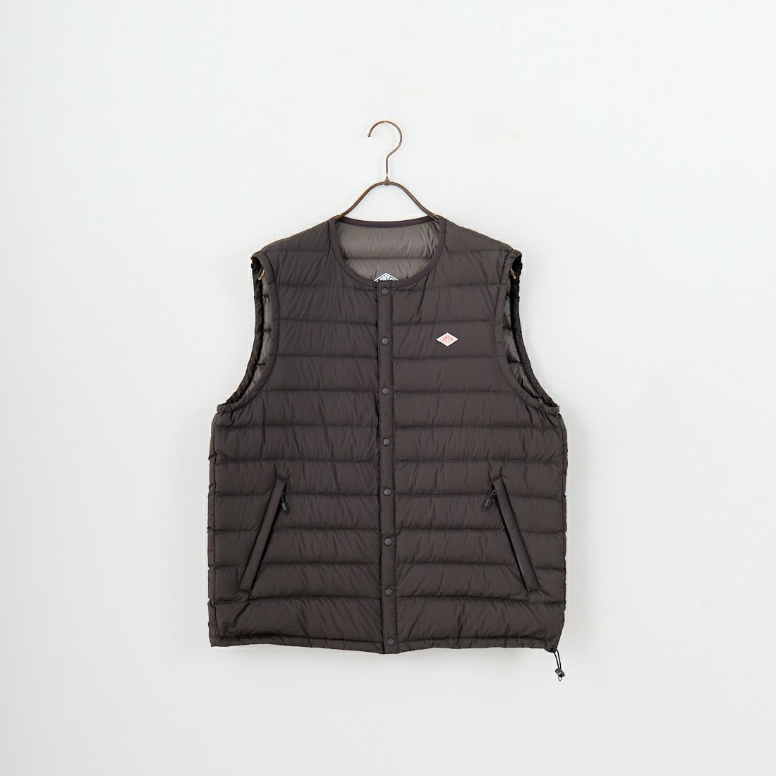 DANTON [ダントン] インナーダウン クルーネックベスト [DT-A0026RRT] IRON