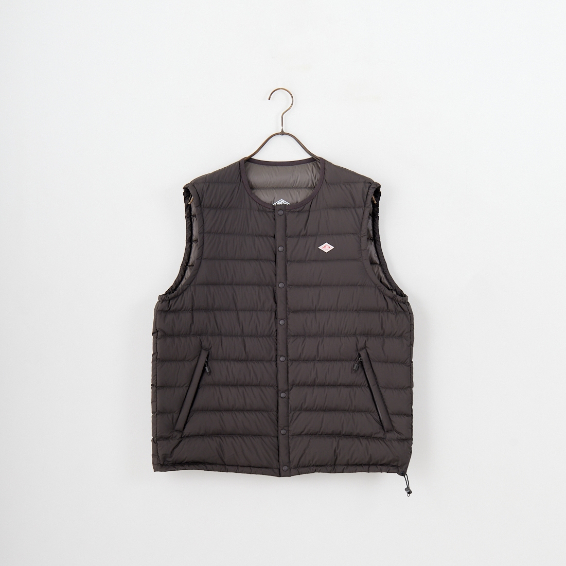 DANTON [ダントン] インナーダウン クルーネックベスト [DT-A0026RRT] IRON