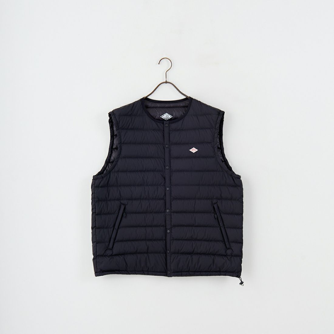 DANTON [ダントン] インナーダウン クルーネックベスト [DT-A0026RRT] BLACK