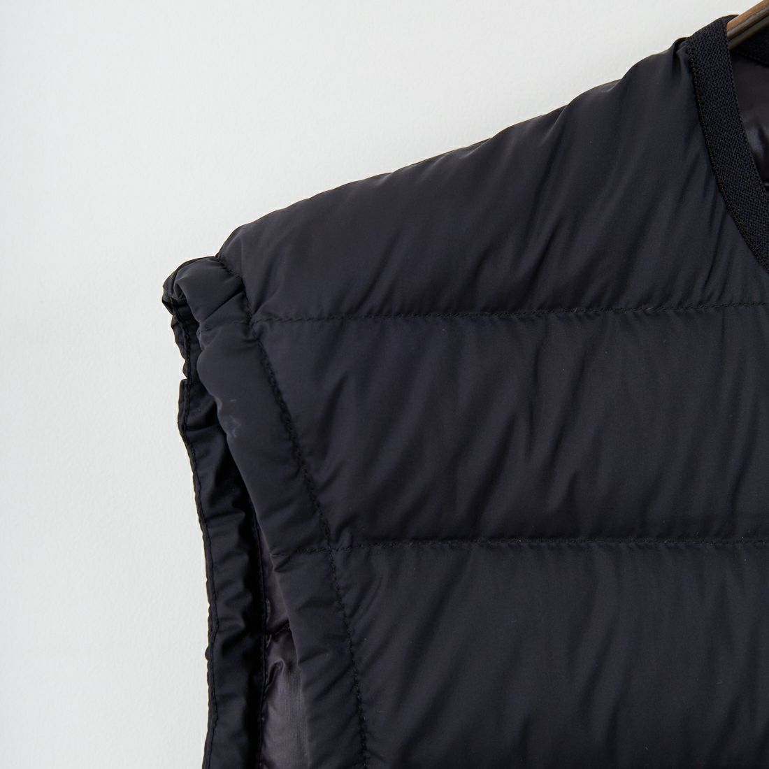 DANTON [ダントン] インナーダウン クルーネックベスト [DT-A0026RRT] BLACK