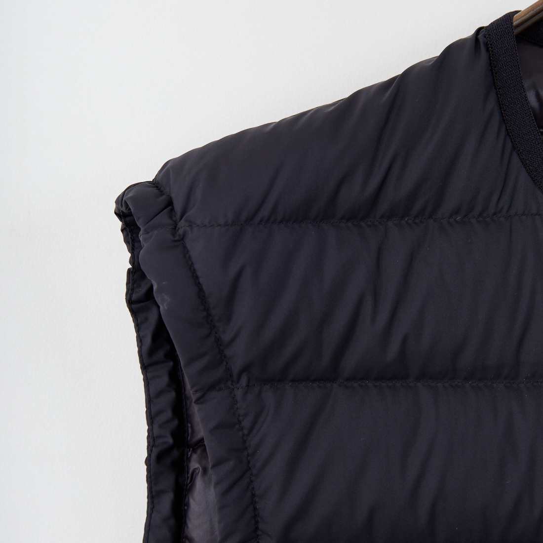 DANTON [ダントン] インナーダウン クルーネックベスト [DT-A0026RRT] BLACK