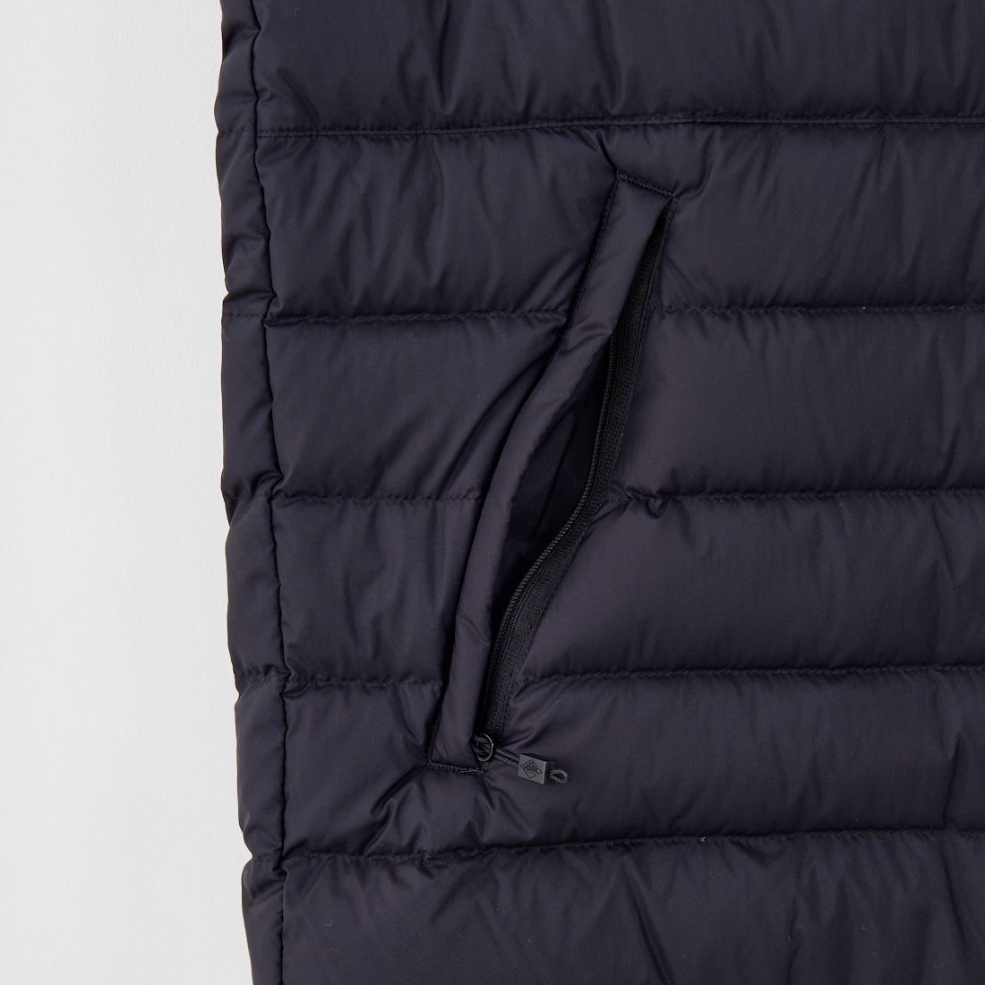 DANTON [ダントン] インナーダウン クルーネックベスト [DT-A0026RRT] BLACK