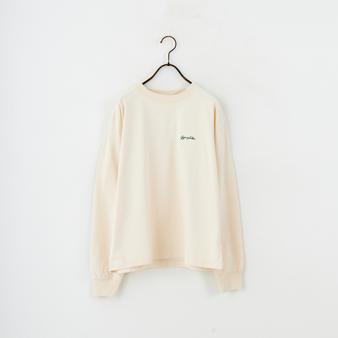 Gymphlex [ジムフレックス] クルーネックプルオーバー [GY-C0486HKT] ECRU