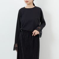 09 BLACK&&モデル身長：162cm 着用サイズ：F&&