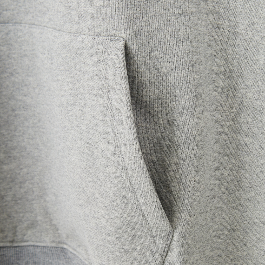 JEANSFACTORY × NANGA [ジーンズファクトリー × ナンガ] 別注 フードロゴ刺繍 スウェットパーカー [NW2504-JF] GRAY