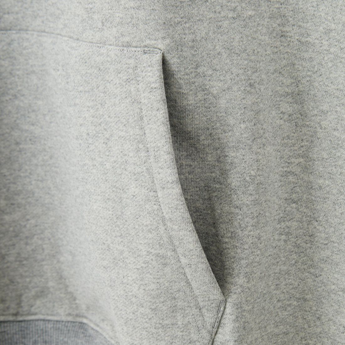 JEANSFACTORY × NANGA [ジーンズファクトリー × ナンガ] 別注 フードロゴ刺繍 スウェットパーカー [NW2504-JF] GRAY