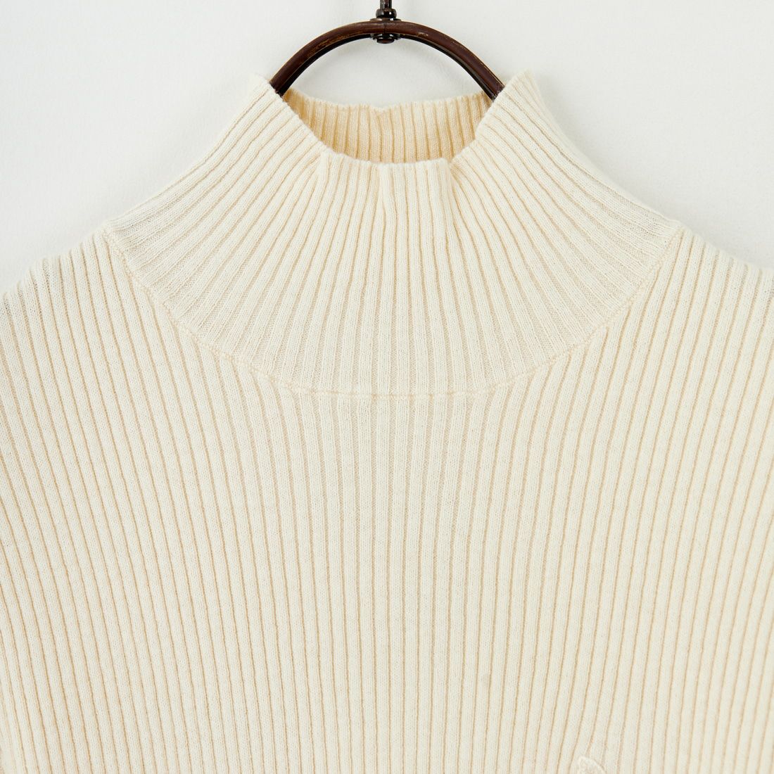 MAISON KITSUNE [メゾン キツネ] ベビーフォックス ファインウールリブタートルネックジャンパー [PW00809KT1155] 0383 ECRU