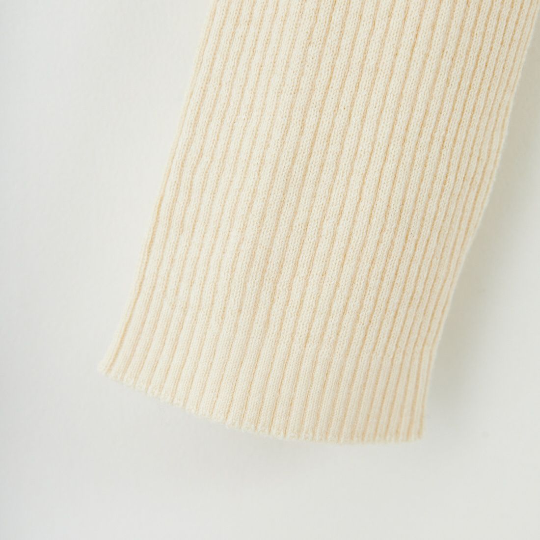 MAISON KITSUNE [メゾン キツネ] ベビーフォックス ファインウールリブタートルネックジャンパー [PW00809KT1155] 0383 ECRU