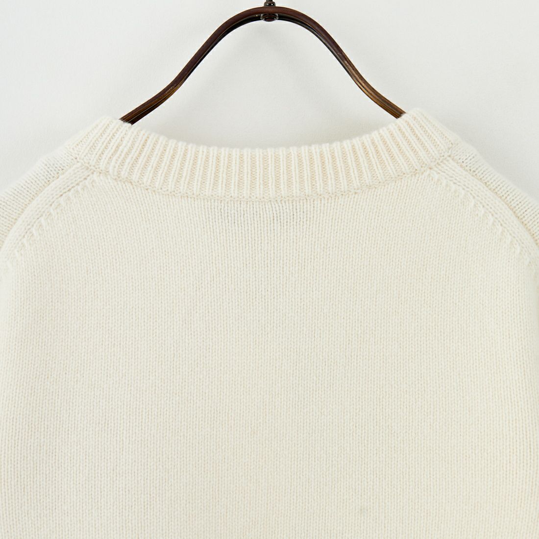 MAISON KITSUNE [メゾン キツネ] フォックスヘッド インターシャメリノジャンパー [NW00808KM0329] 0395 ECRU/