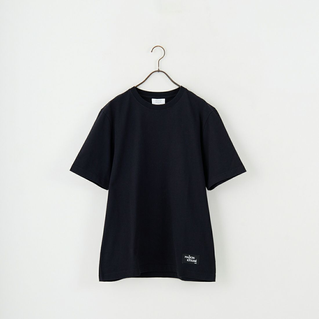 MAISON KITSUNE [メゾン キツネ] CROSSWORD コンフォートTシャツ [PM00112KJ7025] P199 BLACK