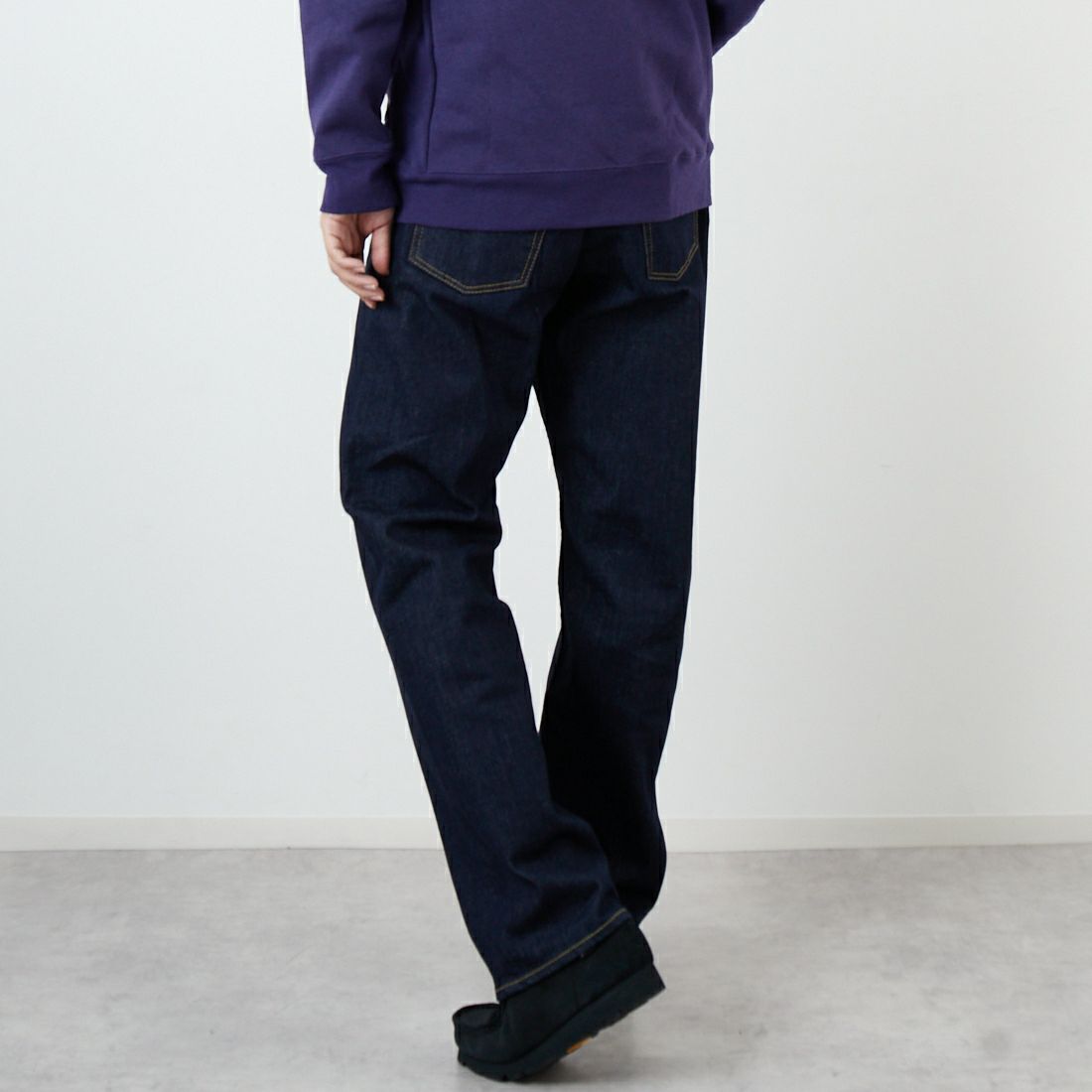 YANUK [ヤヌーク] PREMIUM2 クラシックストレート BEN/ベン [57253030] POW &&モデル身長：179cm 着用サイズ：34&&