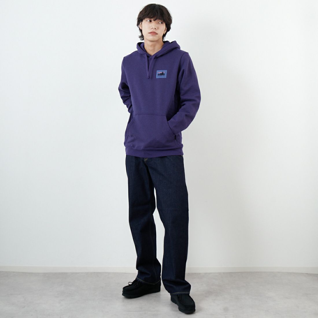 YANUK [ヤヌーク] PREMIUM2 クラシックストレート BEN/ベン [57253030] POW &&モデル身長：179cm 着用サイズ：34&&