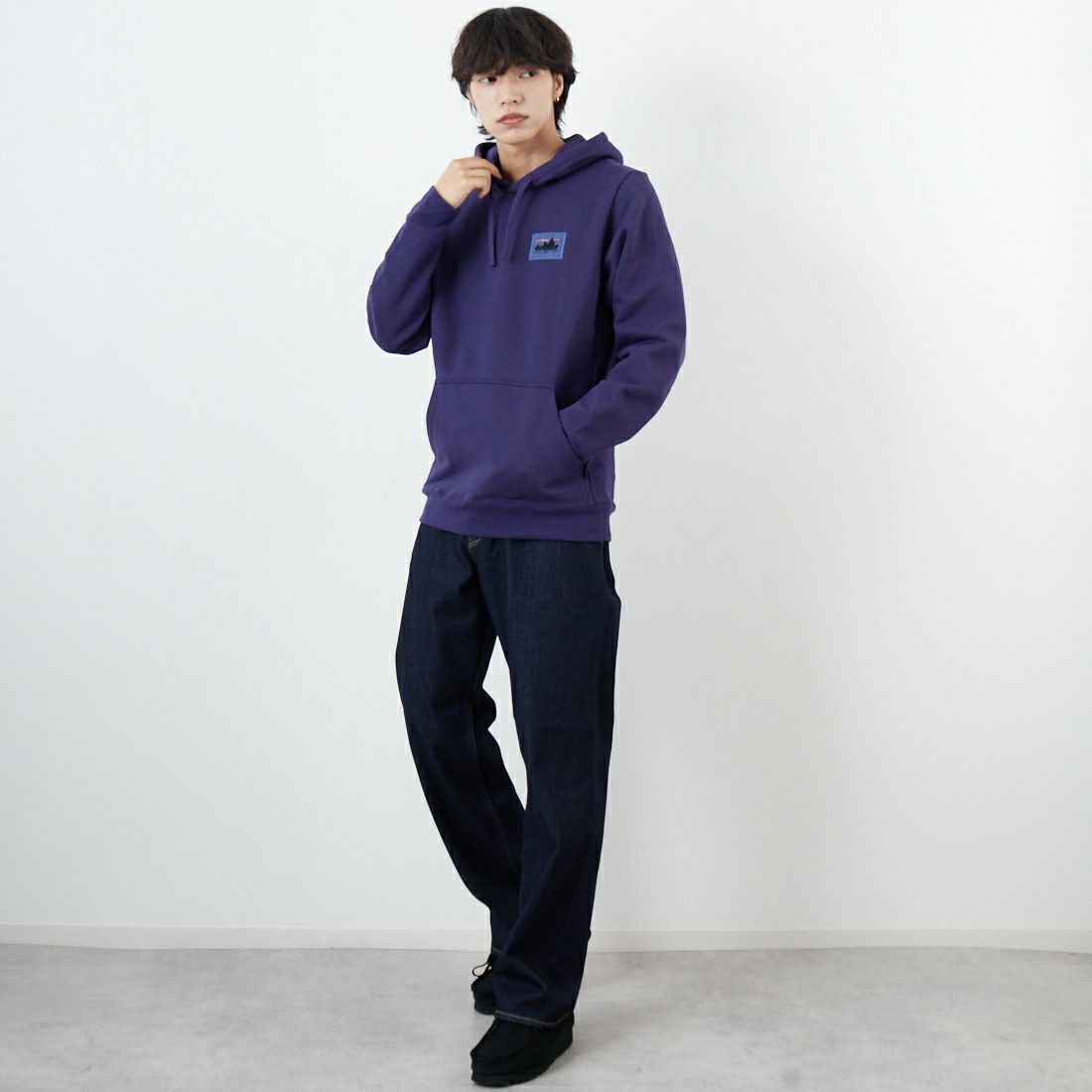 YANUK [ヤヌーク] PREMIUM2 クラシックストレート BEN/ベン [57253030] POW &&モデル身長：179cm 着用サイズ：34&&