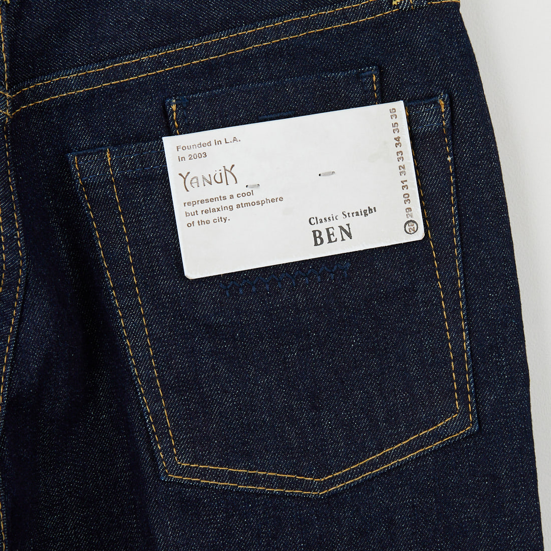 YANUK [ヤヌーク] PREMIUM2 クラシックストレート BEN/ベン [57253030