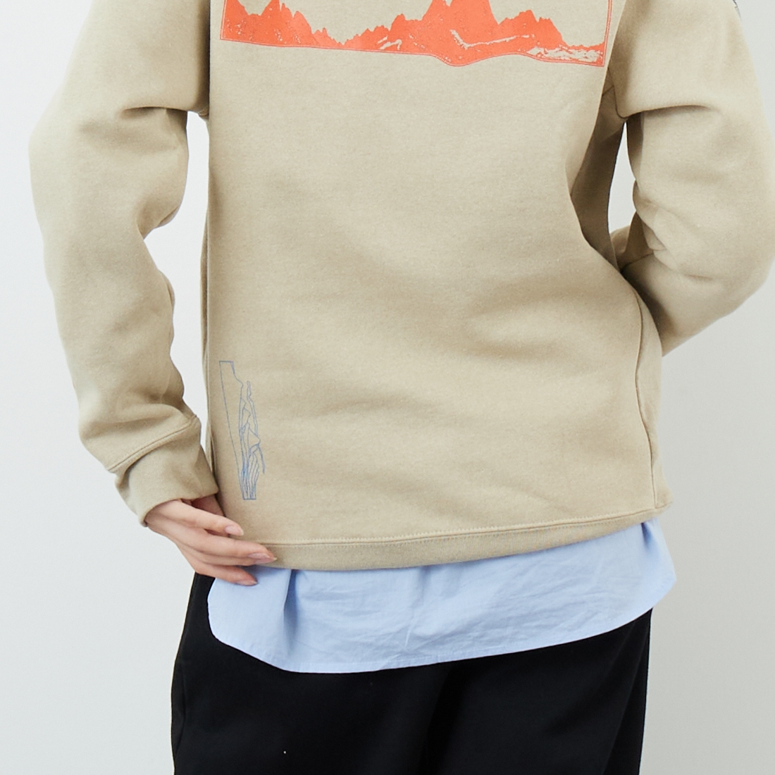 patagonia [パタゴニア] ロング ウェイ ラウンド アップライザル フーディ [39719] PUM &&モデル身長：162cm 着用サイズ：S&&