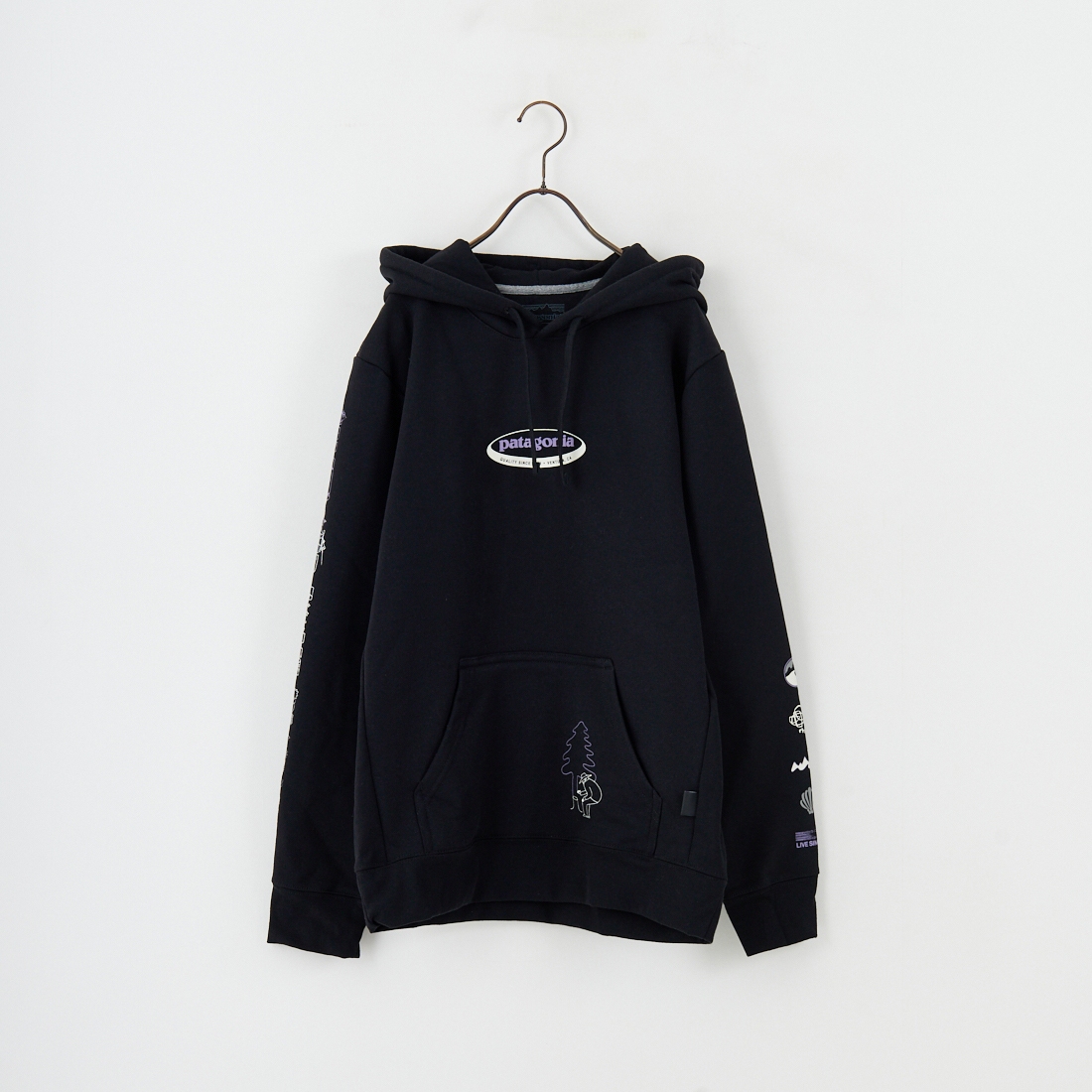 patagonia [パタゴニア] ロング ウェイ ラウンド アップライザル フーディ [39719] BLK