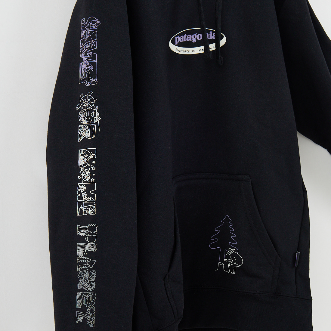 ccpatagonia [パタゴニア] ロング ウェイ ラウンド アップライザル フーディ [39719] BLK