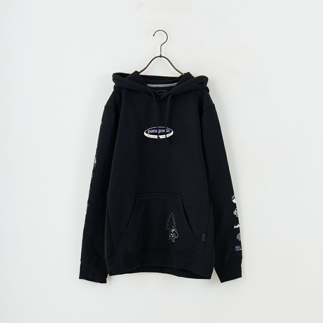 patagonia [パタゴニア] ロング ウェイ ラウンド アップライザル フーディ [39719] BLK