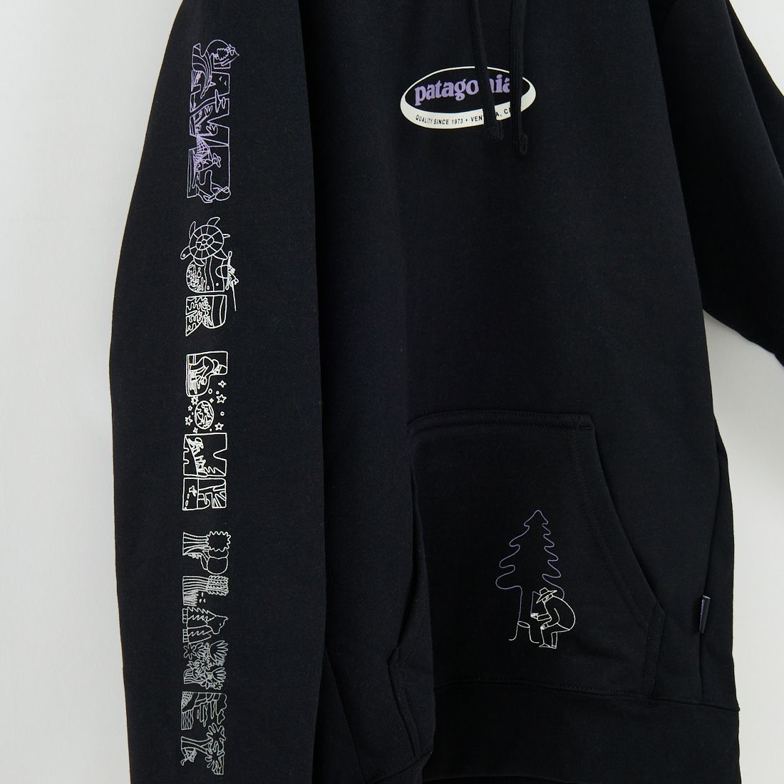 patagonia [パタゴニア] ロング ウェイ ラウンド アップライザル フーディ [39719] BLK