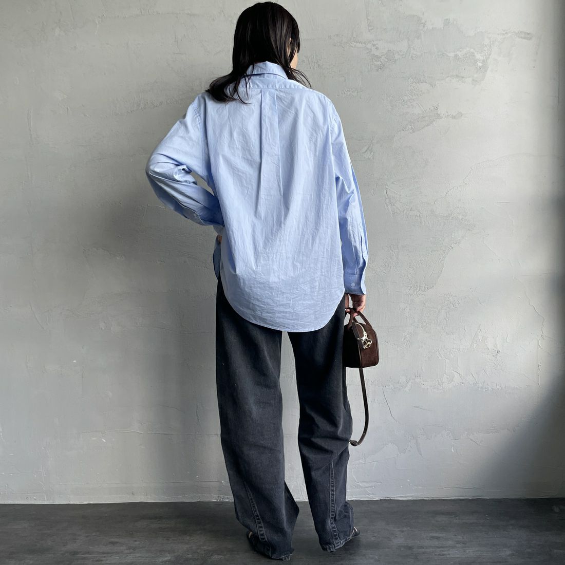 LEVI'S [リーバイス] バギーダッドバレルジーンズ [0039A-00] 00 REBEL E &&モデル身長：160cm 着用サイズ：25&&