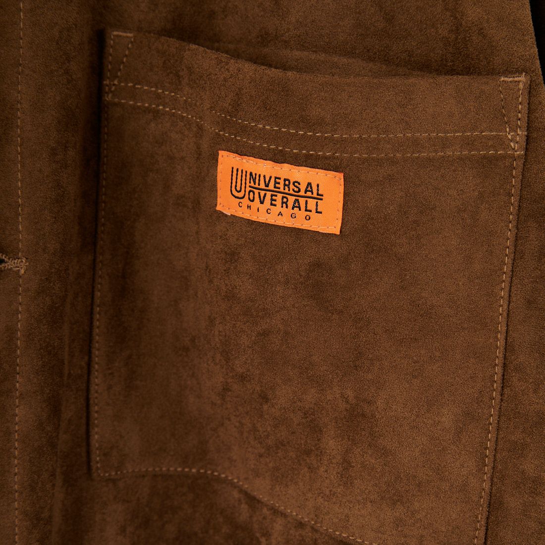 UNIVERSAL OVERALL [ユニバーサルオーバーオール] 別注 カバーオールジャケット [U2533225IN-JF] BROWN