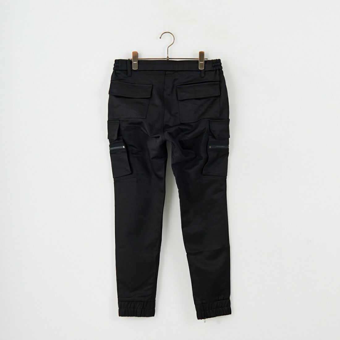 1PIU1UGUALE3 RELAX [ウノ ピゥ ウノ ウグァーレ トレ] スリムカーゴパンツ [USB-23093] SN90 BLACK