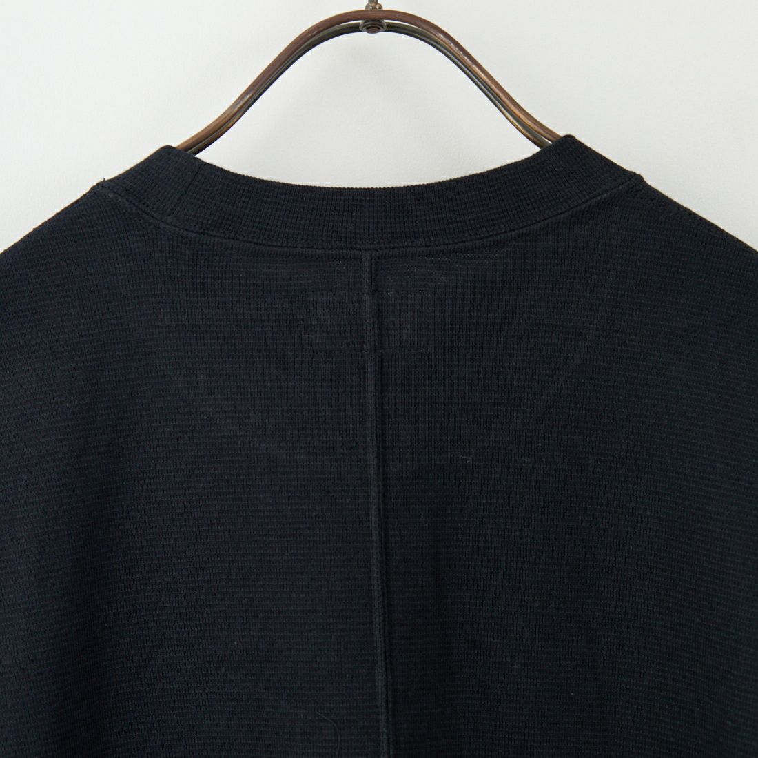 HOLLYWOOD RANCH MARKET [ハリウッドランチマーケット] ストレッチフライス 9.5ozヘムリブ ロングスリーブTシャツ [1015123] NAVY