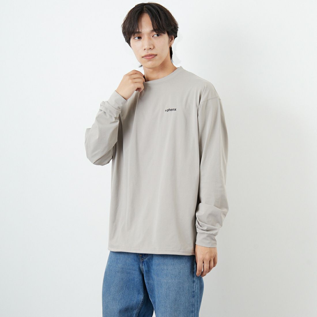 GREIGE&&モデル身長：179cm 着用サイズ：L&&